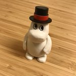 ムーミンパパをシリコン粘土で作ったら溶けちゃった!翌朝見たらバーバパパ？