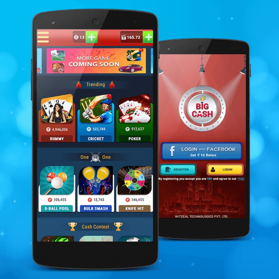 #BigCash #PlayBigWinBigger Play Big Cash the best earning game of 2020. Download now and get ₹ 10 joining bonus. bigcash.live/?i=108348678