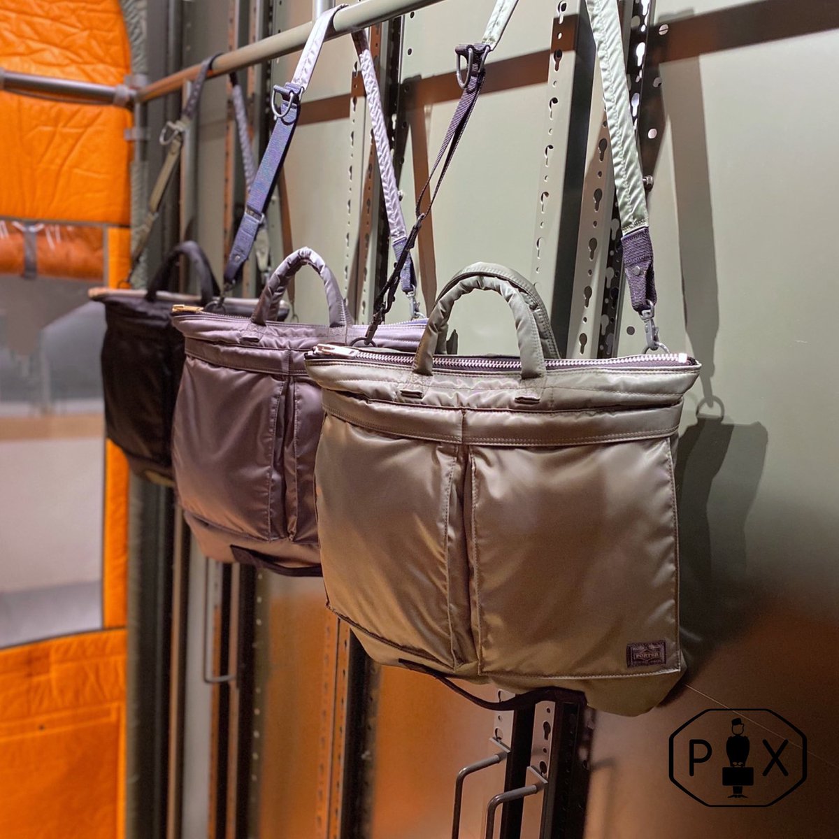 PX TANKER 2WAY HELMET BAG” product number：376-16842 size：W410