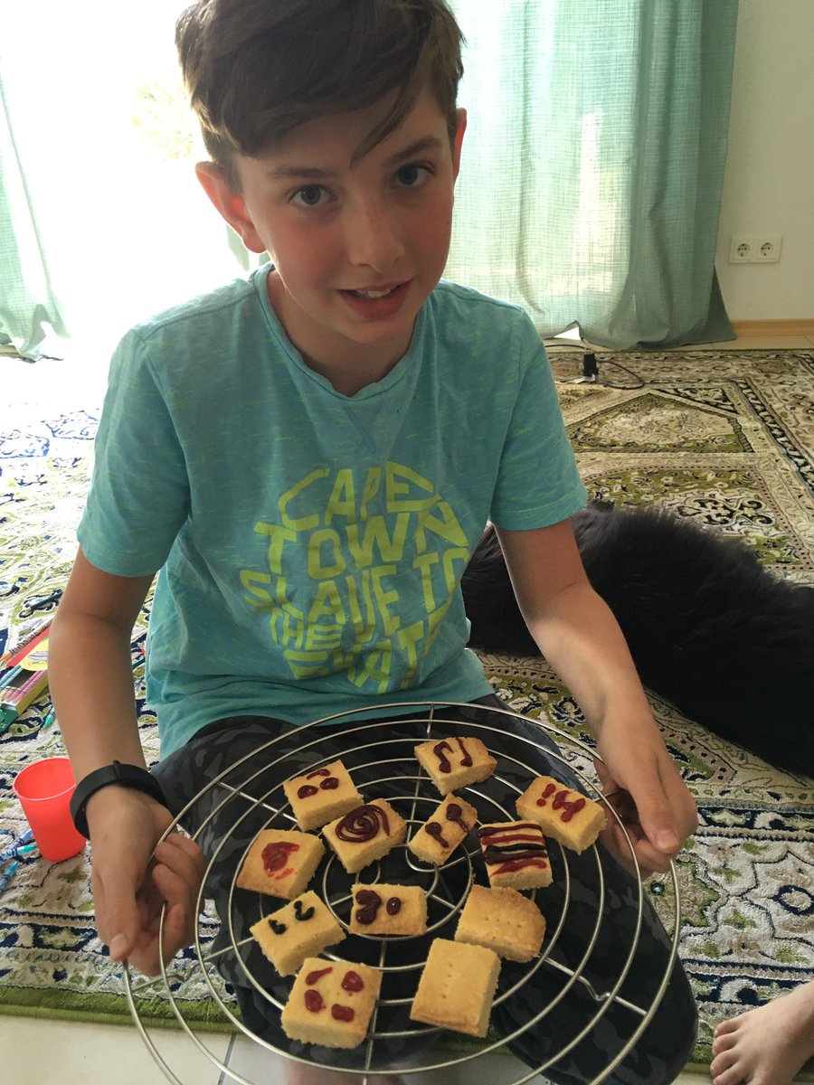 kelly_p2410's tweet photo. George and his brothers shortbread biscuits with icing @Sedbergh_Prep #SedberghAtHome
#LuneCSPS https://t.co/MIsshSO4LA