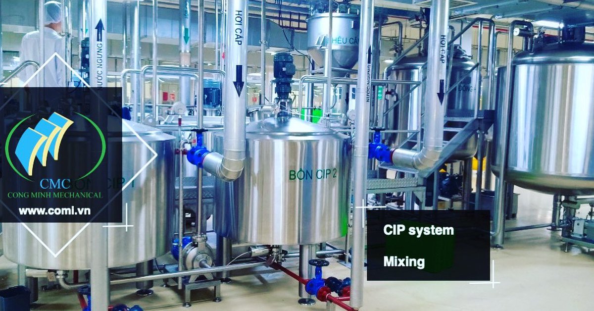 Mixing tanks & CIP system #pipeline #mixingtanks #tanks #brewing #bonchua #craftbeer #silo #stainlesssteel #foods #drinks #chemistry #plastic  #congminhmechanical  #fermentationtanks  
congminh.ladi.me
comi.vn
0915582379