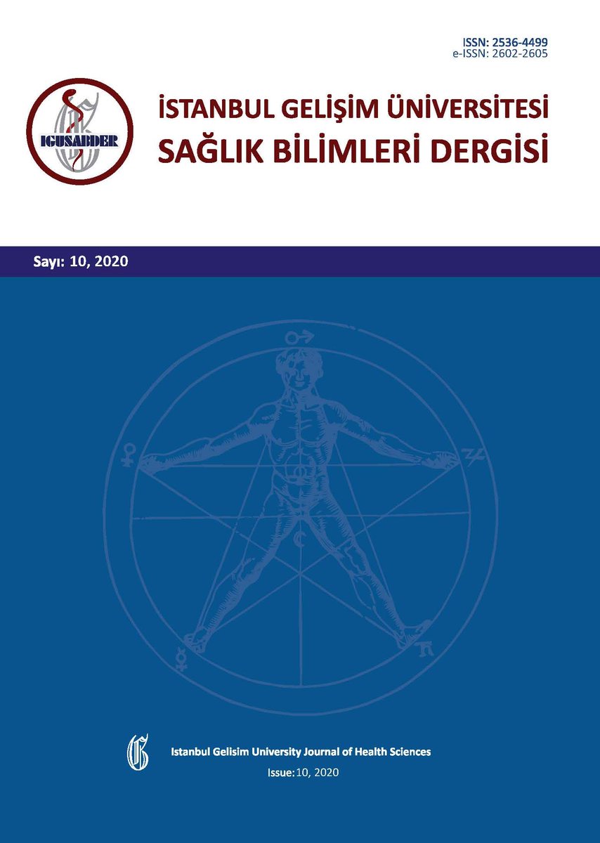 İstanbul Gelişim Üniversitesi Sağlık Bilimleri Dergisi 10. sayısı (Nisan 2020) yayınlandı! 

ISSN Numarası: 2536-4499
e-ISSN Numarası: 2602-2605
DOI Öneki: doi.org/10.38079

İstanbul Gelişim Üniversitesi Sağlık Bilimleri Dergisi Yazı İşleri Kurulu 
igusabder.gelisim.edu.tr
