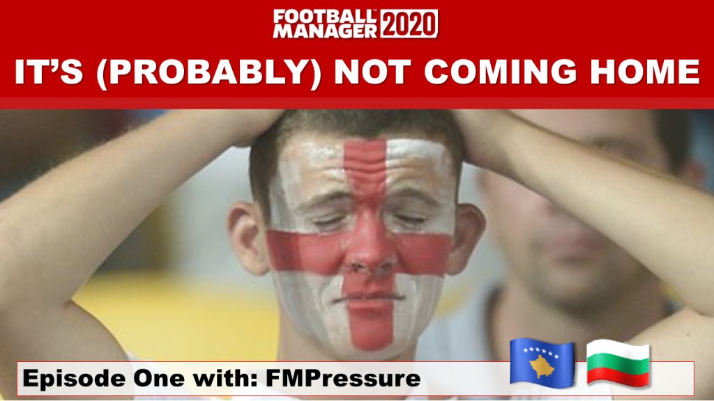 FMEadster's tweet photo. A new series on the blog "It's (probably) not coming home." Episode 1 - with @FMPressure and his 4141. Come see how he gets on managing England. It's a collab succession save bonanza for your Monday morning lockdown reading. #fm20… https://t.co/vss9xUVFD6 https://t.co/gEl91xDPnn