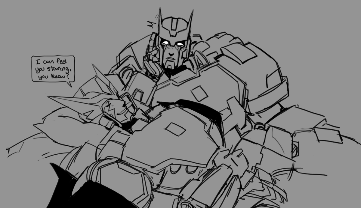 robosoapbar's tweet photo. he's so soft for his hubby... https://t.co/hBoHy0rjUm