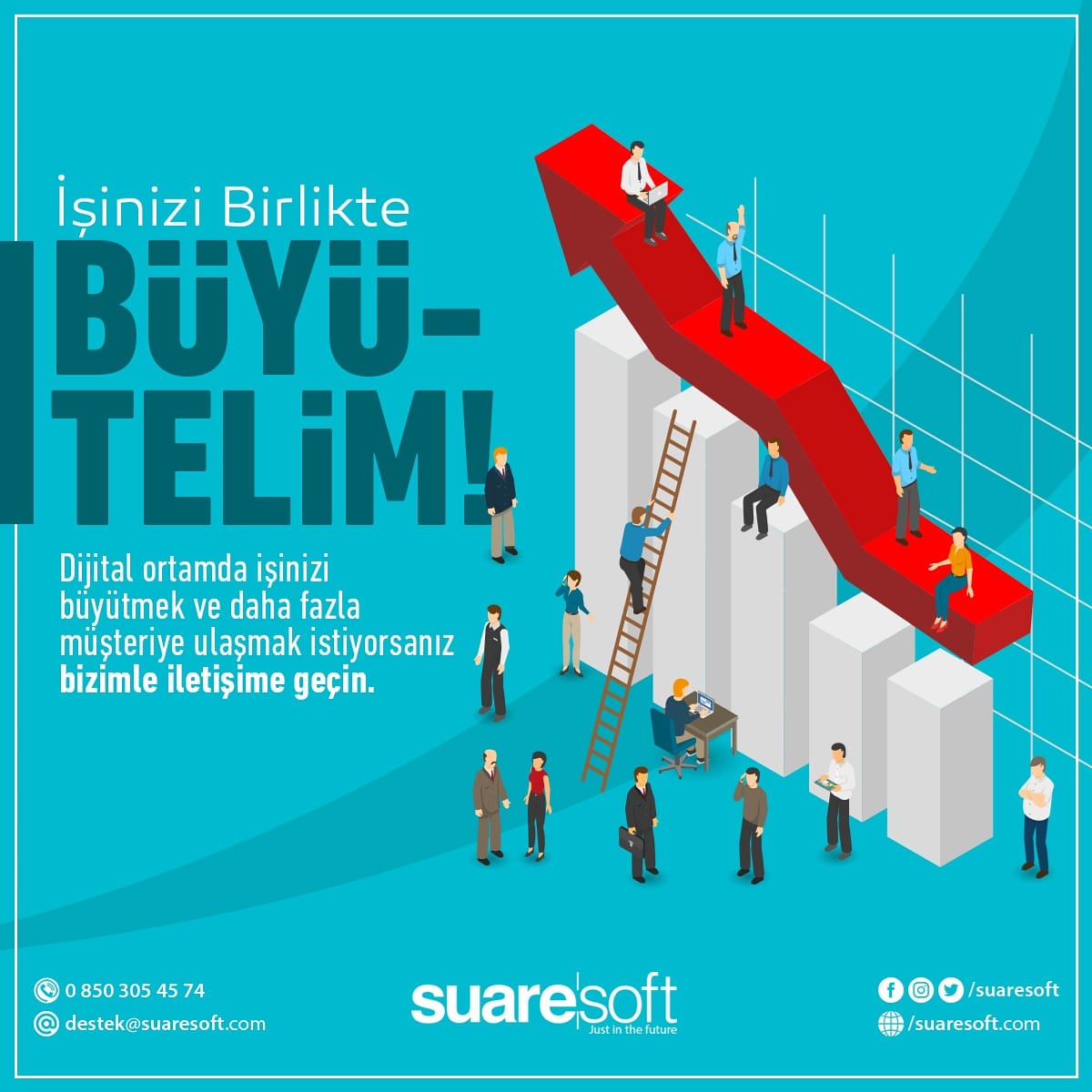 SuareSoft's tweet photo. Firmanızın dijital ortamda görünürlüğünü artırmak isteyenlerin doğru tercihi #suaresoft
#firma #dijital #marka #müşteri #seo https://t.co/kWpK0Rk3B8