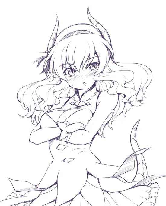 カラー下書き 
