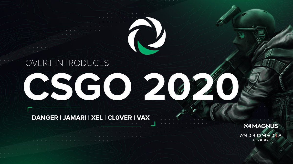 OvertGGs's tweet photo. [#OVERTCS]

It all starts now...

Please join us in welcoming our star-studded #CSGO roster, who will be representing us in season 34 of MDL! 😁

We cannot wait to see what they have in store for us. 😜

🟢@fpsdangeR
⚫️@j6mari
🟢@xeLcsgo
⚫️@qcl0ver
🟢@vaxmid

#OvertGG https://t.co/njUPcTzQYd