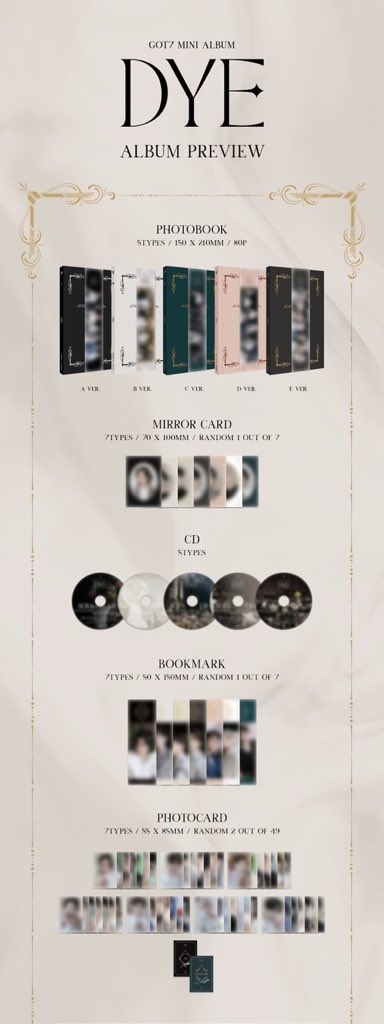 fangfyshop's tweet photo. ‼️รี+ฟอล สุ่มแจก1บั้ม‼️

พรีรอบไซน์​ VDO​ Call GOT7 <DYE> 

❌ไม่ได้ของรอบพรี
✔️สามารถเลือกเวอร์ได้ตามลำดับการโอน

⚠️ยอดครบปิดฟอร์มทันที

ราคาบั้มละ 250 บาท รวมส่ง 
❤️มีของแถมพิเศษให้ทุกออเดอร์

สนใจกรอกฟอร์ม 
👉https://t.co/FH1jIgzpLJ

#ตลาดนัดอากาเซ่ #GOT7 #GOT7_NOTBYTHEMOON https://t.co/6ecshAsCVW