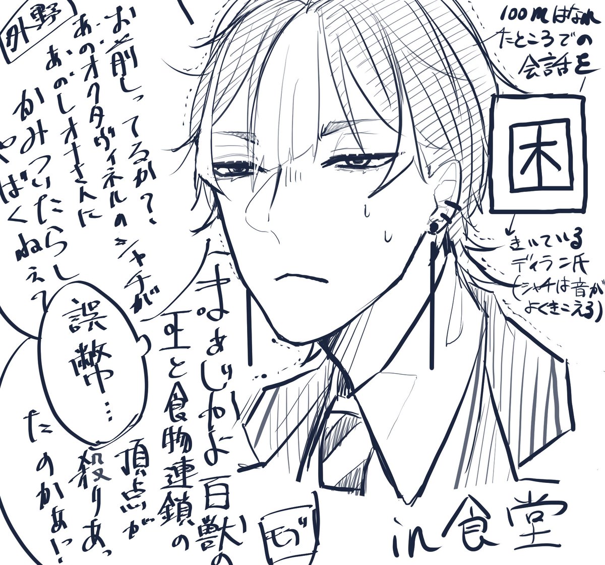 レオナさん(の線画)強敵過ぎてやばいので息抜きしてました 