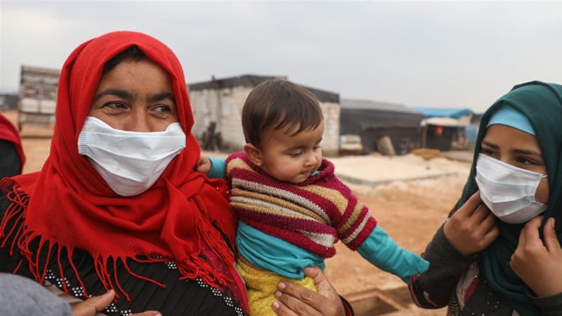 AJEnglish's tweet photo. Refugee women risk greater gender-based violence during the #coronavirus crisis says UNHCR https://t.co/0TreHTpvjy https://t.co/POzZ1SPNUR