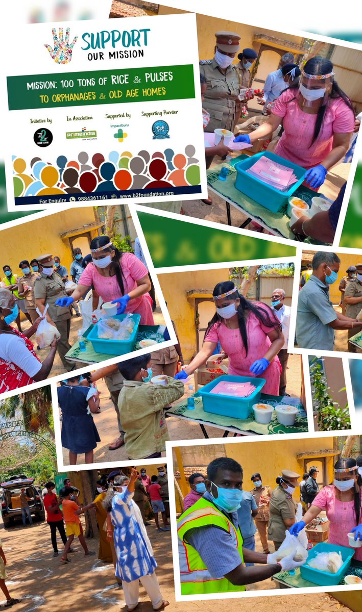 WinB2w's tweet photo. We wholeheartedly thank
#Jayalakshmi mam DCP special wing for crime against women and children, to join team @WinB2w for Food Distribution and extend continuous support.#FeedTheNeedy #Mission100Tons #Social_Distancing @VarunKumarIPSTN @IrsNandakumar @amarprasadreddy https://t.co/t0OjEsz8N4
