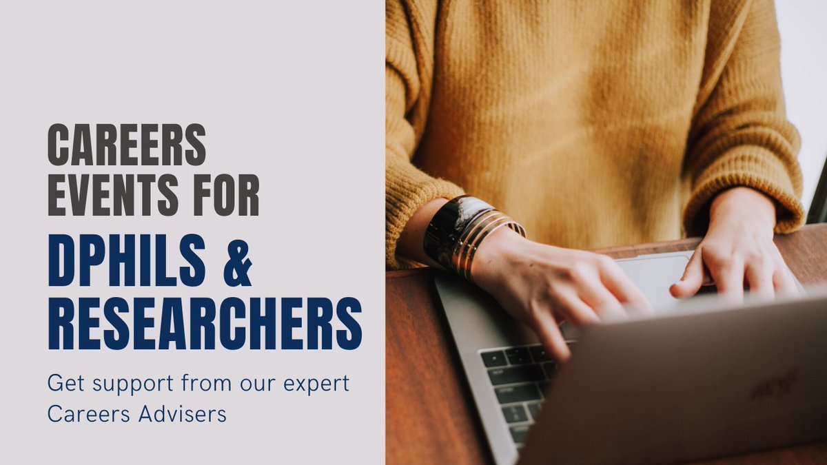 OxfordCareers's tweet photo. We have an exciting schedule of online #careers events in Trinity for @UniofOxford #DPhils and #researchers, developed by our expert careers advisers.

See the full list below and book a place on CareerConnect.
https://t.co/36VGX3DQAw https://t.co/RKqiwc4SAK