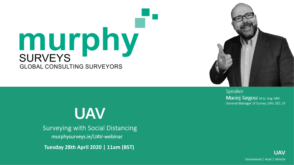 m_geospatial's tweet photo. Happy Monday! Due to overwhelming response from our previous webinar, we will be running another one on “UAV – Surveying with Social Distancing” on Tuesday 28th April at 11am (BST). Find out more or book your free place here: https://t.co/6BxWuXajLy #SocialDistancing #Geospatial https://t.co/Y4cyT9tqYy