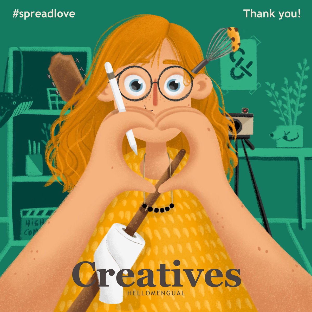 hellomengual's tweet photo. Thank you! / Gràcies / ¡Gracias!🌈 Who is your favourite artist / musician / creator / blogger / chef ? #quedatencasa #Nonospodranparar #creativos #creative #artists https://t.co/S5vYlRs0or