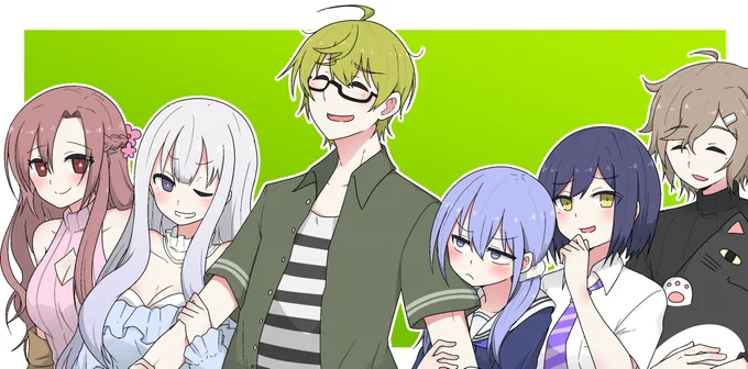 #このタグを見た人は推しの初描きと現在の絵を載せる
さほど変わらずって感じでやんすね 