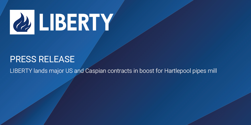 Liberty Steel Group’s Hartlepool pipes mill has landed major US and Caspian contracts in what is the largest order the mill has received since Liberty took ownership in 2017 bit.ly/2ROtLFB