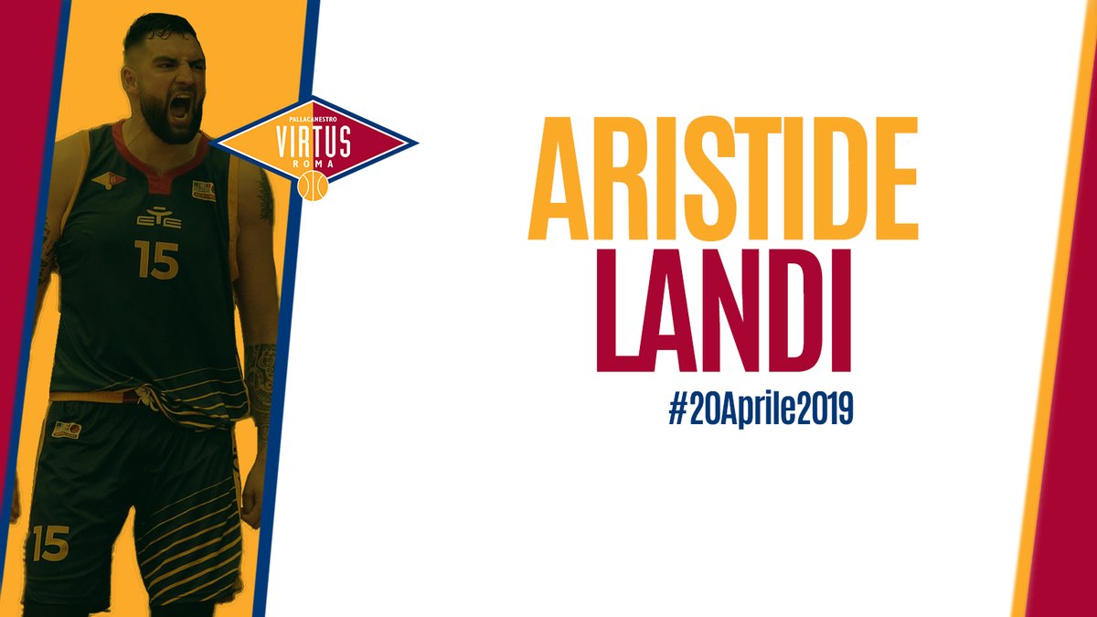 VirtusRoma's tweet photo. 💪 Per molti è Aristide Landi ma per i tifosi della Virtus Roma è "Il Gladiatore" ed è il protagonista del secondo video della giornata.

🎥 Guarda la clip 👉 https://t.co/I8azAa4TXS

#20Aprile2019 #amoromatifovirtus #TuttoUnAltroSport #LBASerieA https://t.co/4FGNhsSARB