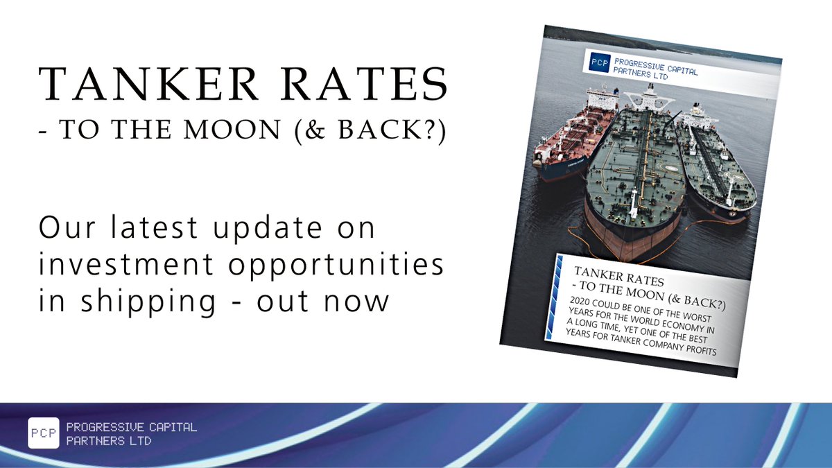 progressivecap's tweet image. 2020 could enter the history books as one of the best years for tanker company profits, according to the latest publication by our investment team: bit.ly/2VjRMGO
#shipping #alternativeinvestments #nichealternatives