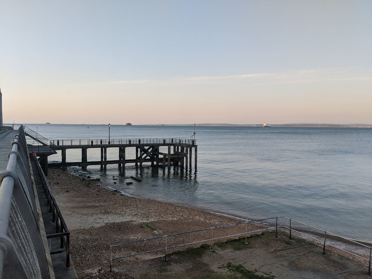 SailingSpice's tweet photo. Portsmouth The Solent, Not alot of marine traffic https://t.co/wEaAS5Hq6x