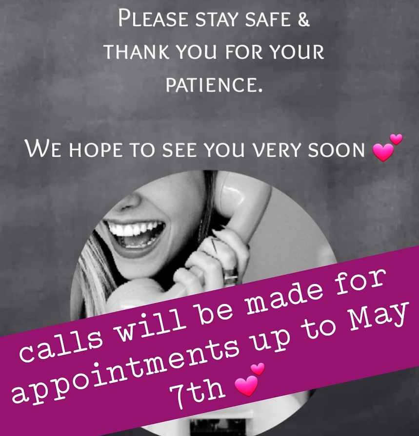 bijou533296's tweet photo. We will call you to rearrange your appointment if its affected by lockdown 💕
#staysafe #salonisleofwight #saloniow #NewportIW #newportiow #saloniw https://t.co/E69xYApryK