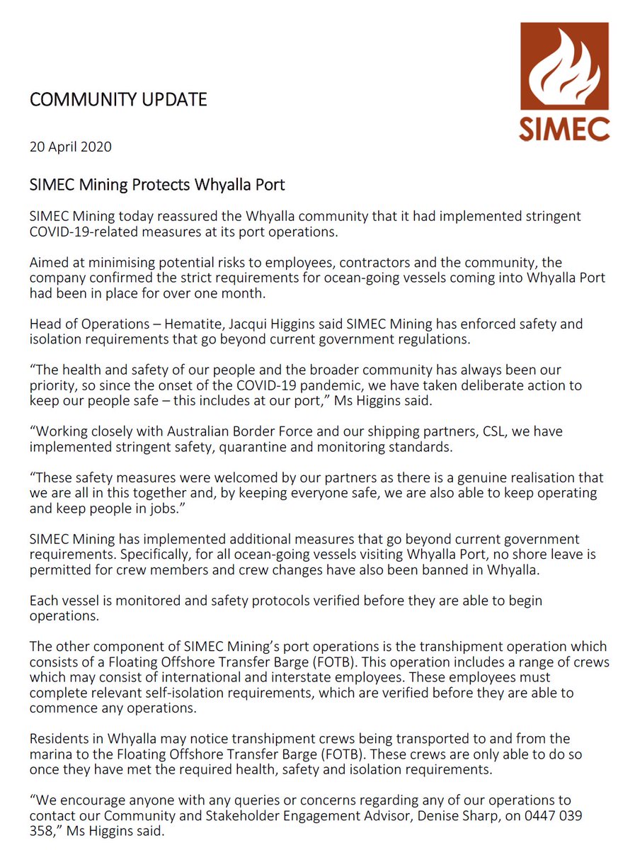 GFG Alliance Whyalla tweet media