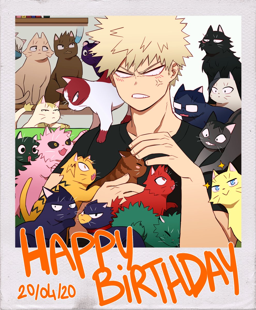 Superevey1's tweet image. Happy Birthday to our Gremlin ! 😘

I HC he loves cats so he has the best day of his life rn...