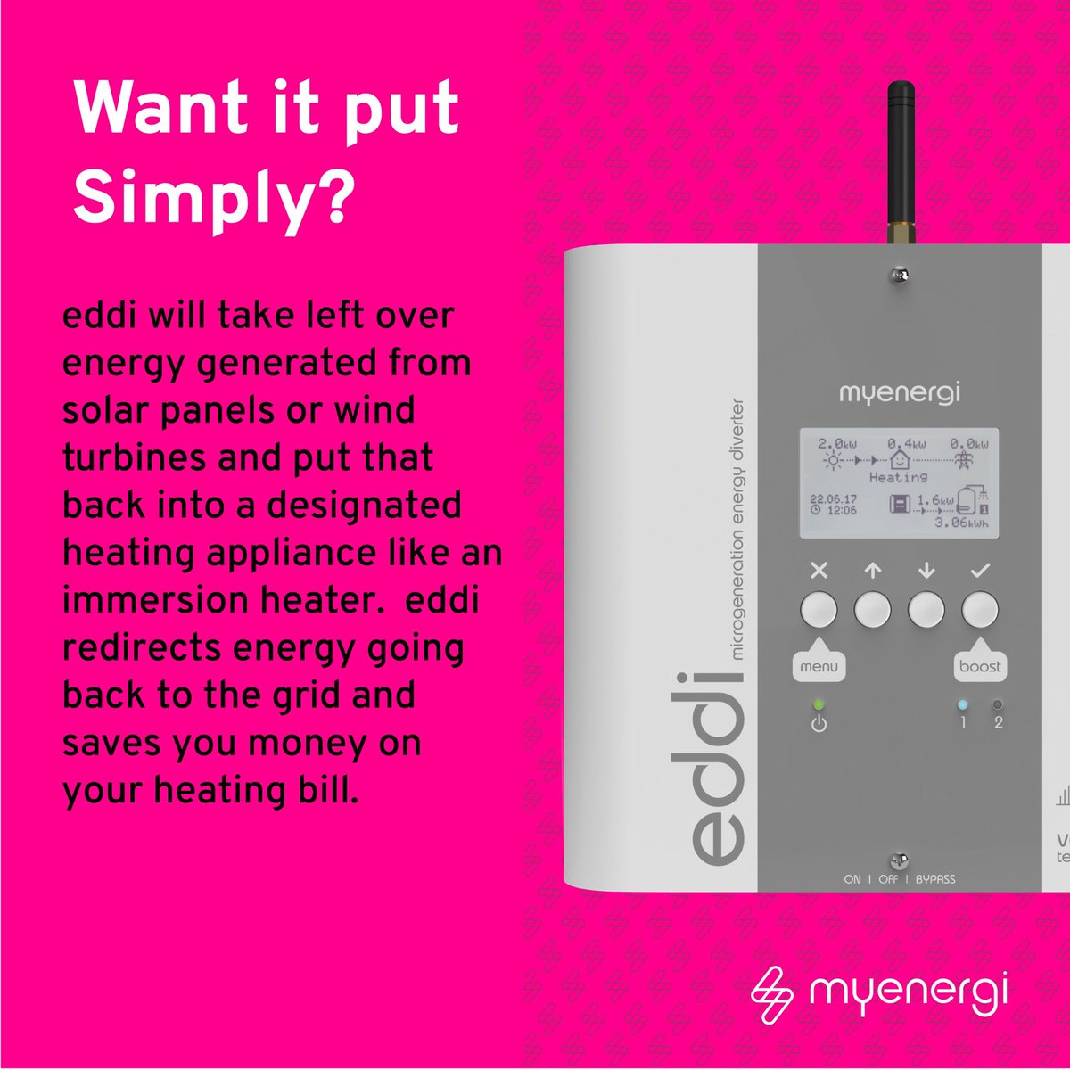 myenergiuk's tweet photo. Readi eddi gooooooo !!! Who owns an eddi ? And what sort of results are you getting? #solar #water #heating #storageheater #immersionheater #solarpanels #windturbine #smarthome #greenenergy #utilitybills #savings #gogreen https://t.co/szZeaQ0nff