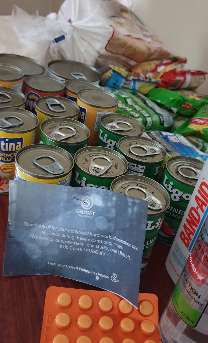 JeielVtx's tweet image. A care package drop from Ubisoft Philippines. The support team has been amazing taking care of us. #LifeAtUbisoft