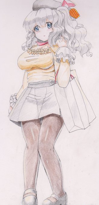 久々のアナログイラスト～鹿島さん 