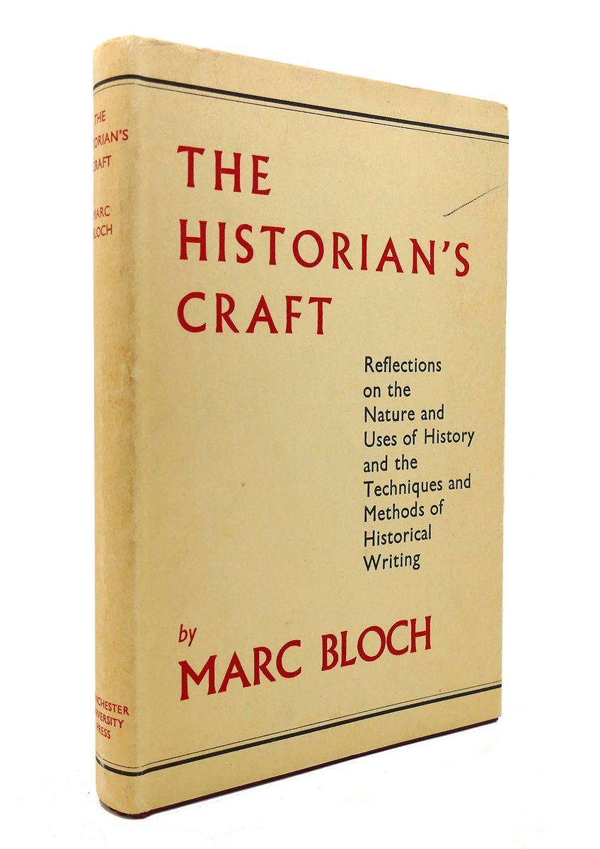 To grasp the first idea we look at the darkest of times. Between 1941 and 1943 Marc Bloch, a French-Jewish historian, hiding from the Gestapo, wrote The Historian’s Craft. It’s the best explanation of being a historian and lays down a model to solve the objectivity paradox. 9/