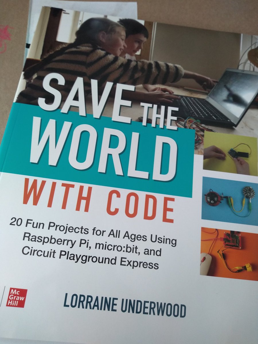 heeedt's tweet photo. A knock at the door and a parcel delivered!
Time to save the world with some code and help from @LMcUnderwood!
#microbit #raspberrypi #CircuitExpress https://t.co/GRLL2i19Zs