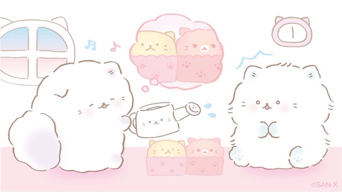 カップケーキにお水あげても
大きくならないにゃ〜?? 