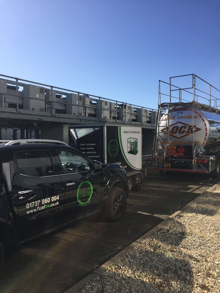 FuelHygiene's tweet photo. Today the FHS team is working in Norwich to support a key client in meeting thier duties in maintaining critical standby power systems. https://t.co/4YP3zCvIYG