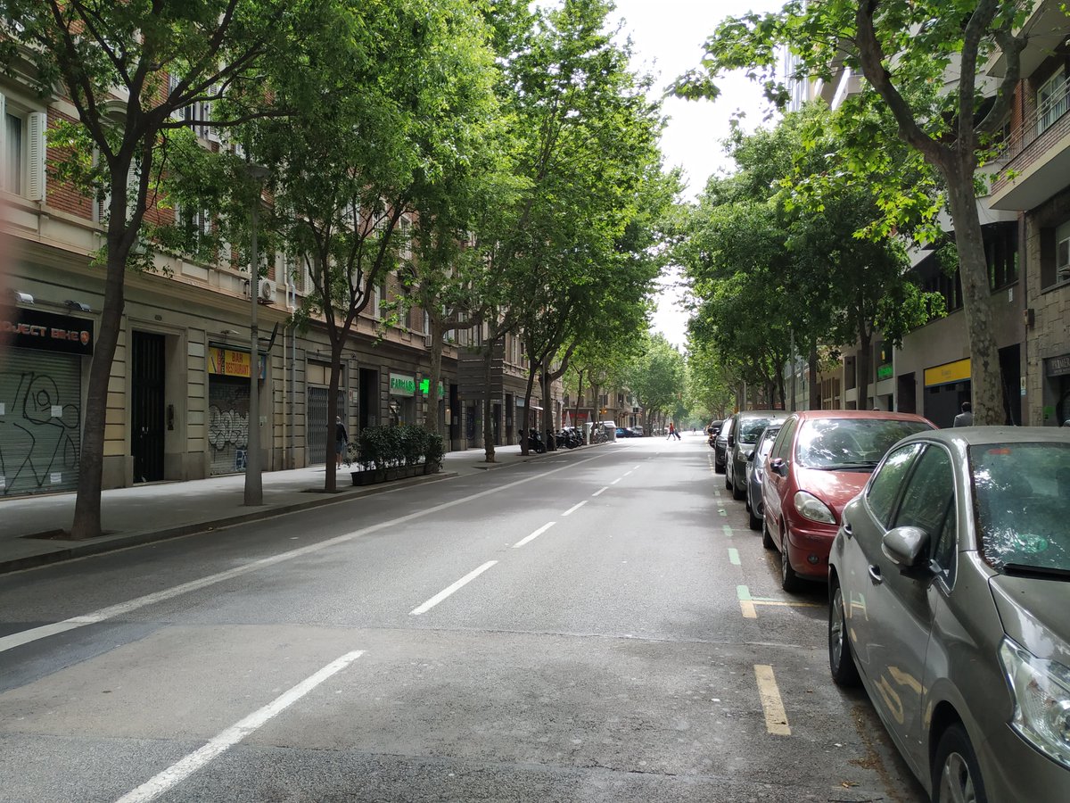 EnginyCovidUPF's tweet photo. L'Eixample, 18 de abril. 5 semanas confinados, nadie en la calle. En algún momento debemos regresar a nuestras actividades de la forma más segura. ¿Diseñamos elementos de protección? ¿Desarrollamos estrategias para un desconfinamiento seguro? #PremisEnginyUPF https://t.co/xCPFnWWAUH
