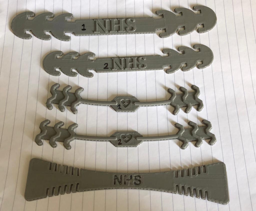 SafeHardware's tweet photo. Well done to @EpwinWSystems very own Steve Coxill &amp; Alan Humphries for supporting @NHSuk hospitals and local care homes in Telford with ear savers and face mask components manufactured using our 3D printers #proud #nhs #support https://t.co/pQ0XV5K3Ei
