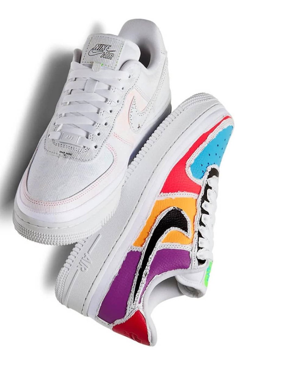 air force 1 lx tear away