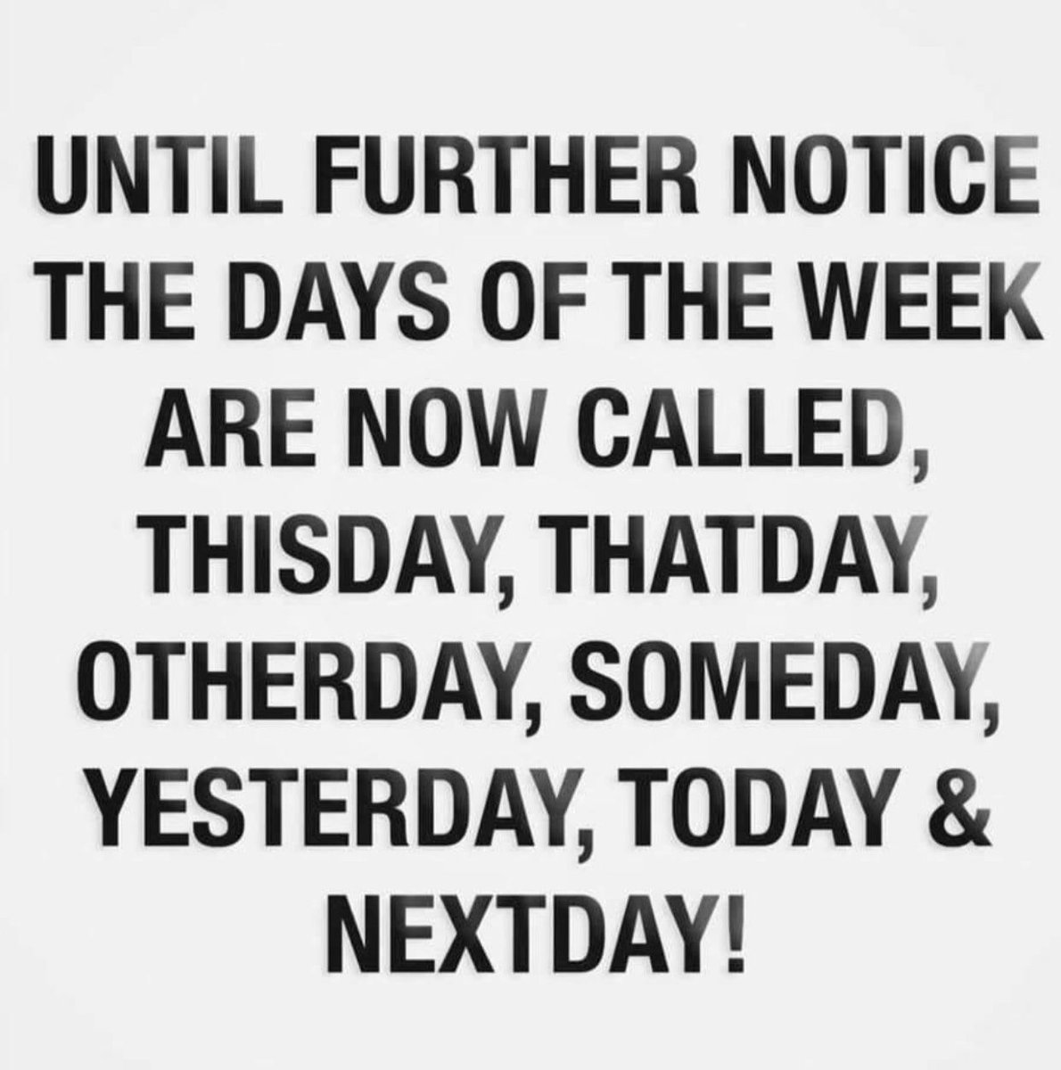 CranleighFurn's tweet photo. We hope you had a good week-end! Now let’s hope your week will be just as good 👍
#whatdayisit #stayhome #oncountdown #washyourhands #lovefromcranleighfurniture https://t.co/LZI4t3PLdG
