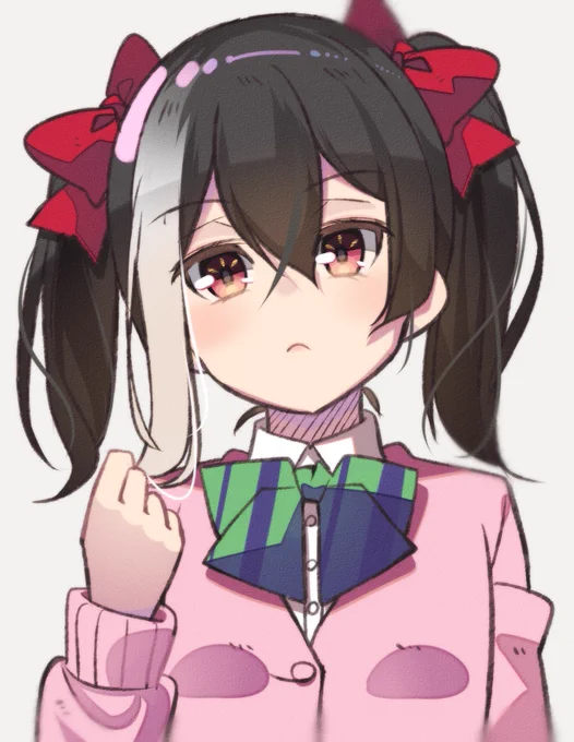 白メッシュ矢澤 