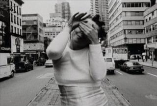 Big Time Sensuality (1993)Shot in black and white and features Björk dancing on the back of a moving truck slowly driving through New York City in the middle of the day. The video uses film effects like slow motion and fast motion.