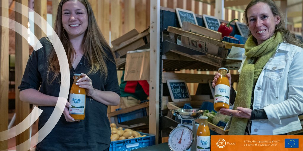 EITFood's tweet photo. Due to the #COVID19 crisis, there is an increase in surplus vegetables🥕🌽. Together with 4 #FoodHeroes, we have launched a nutritious soup to support our farmers &amp; help vulnerable families 👪 that are struggling during this difficult time. #PressRelease ➡️https://t.co/XHWgNyK4sq https://t.co/MjfmoSCtuR