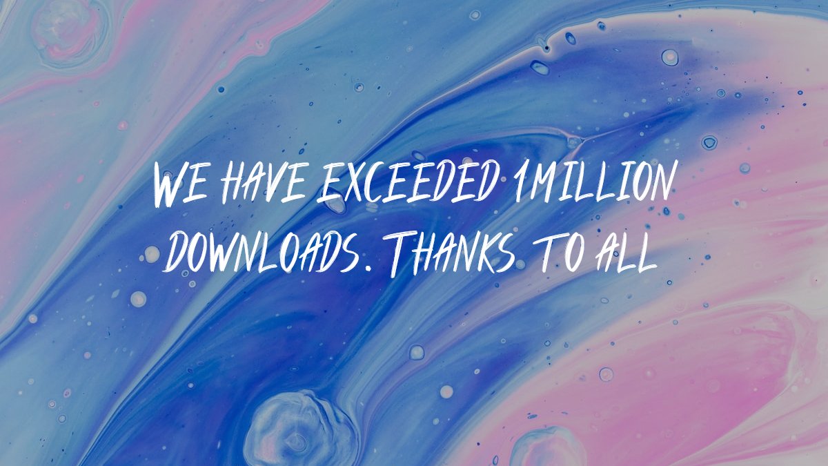 NiteoThemes's tweet photo. We have exceeded 1 million downloads of our plugin🎉 #CMP #WordPress #WordPressplugin #wptavern Statistics are here: https://t.co/YjUqE5abIW https://t.co/GjtZ2NsNsW