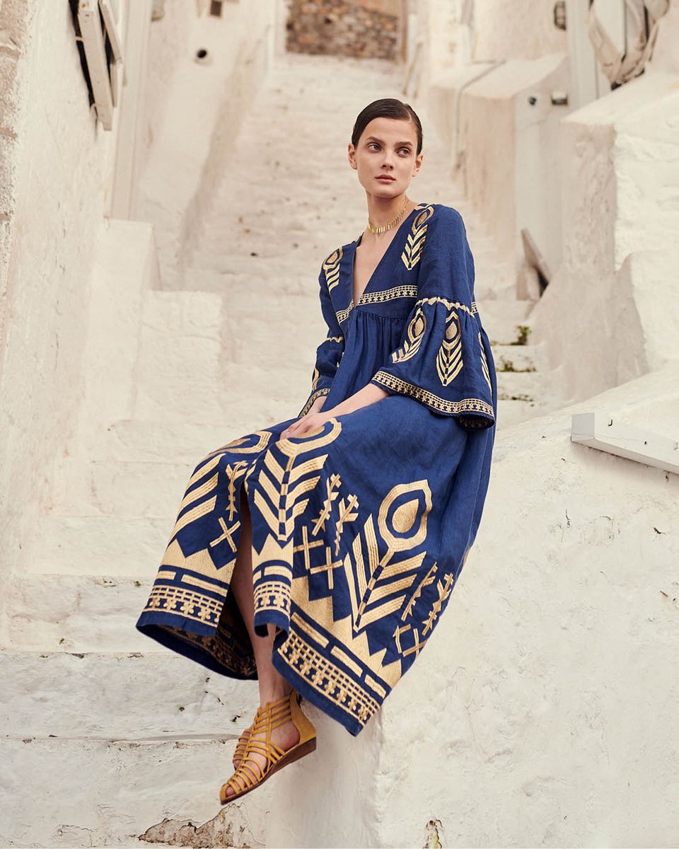 NEWIN Natural embroidered dresses from Greek brand @greekarchaickori are  just the thing for your summer wardrobe. Discover the new SS20 collection  online. #JulesBStyle https://t.co/wkc24I6Vae