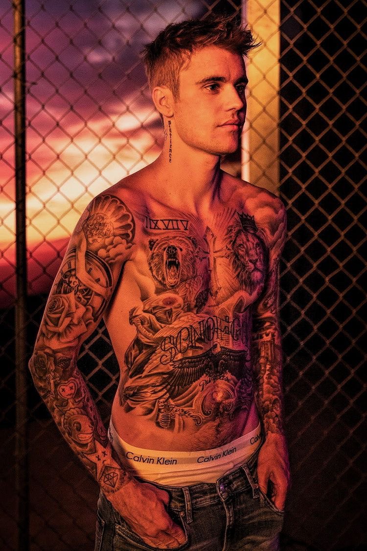 Justin Bieber Shirtless Photoshoots: a Thread