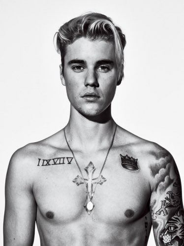 Justin Bieber Shirtless Photoshoots: a Thread