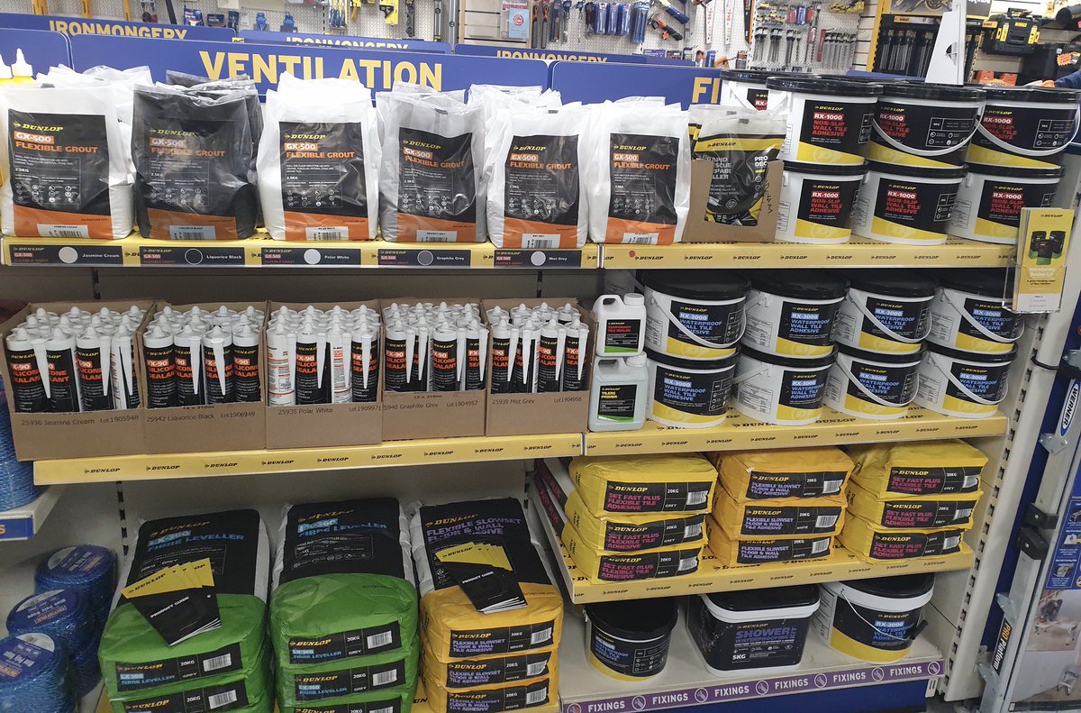 DunlopLewisL's tweet photo. DIY or Proffesional Builder looking for performance Tile Adhesives and Levellers check out your local MKM, limited opening times now available with all necessary precautions @mkmbs @DunlopAdhesives #tiler #diy #merchant #tiles #bathroom #kitchen #builder https://t.co/avwtARAqgb