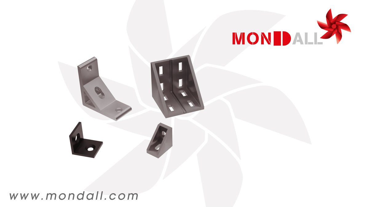 MondallS's tweet photo. Connection angles: the simplest and most inexpensive solution for orthogonal junction of T-slot modular aluminum profiles. These components are universal and match any kind of slot.
#Mondall #Aluminium #Aluminum #Alluminio #nastritrasportatori #conveyorbelts #convoyeurs https://t.co/cQrqyjksdx