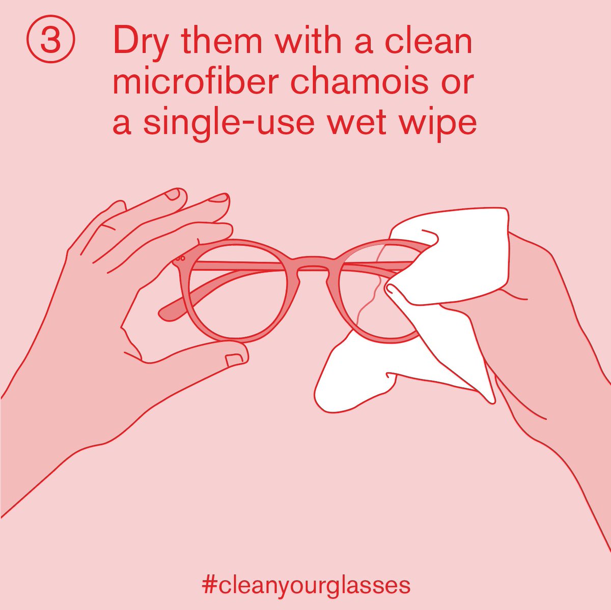 EtniaBarcelona's tweet image. Glasses are in constant contact with the face, eyes and mouth. Don’t forget to always keep them clean! #washyourhands #cleanyourglasses #COVIDー19 #etniabarcelona