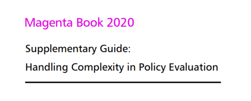 cecanexus's tweet photo. Join us for our next CECAN Webinar on 28 Apr, 1 - 2pm: 'Handling Complexity in Policy Evaluation - Introducing the new Magenta Book 2020 Supplementary Guide'. Presented by Martha Bicket, Dione Hills and Helen Wilkinson. Find out more &amp; register at: https://t.co/n3EpdkyYuT https://t.co/Esw4pNdun5