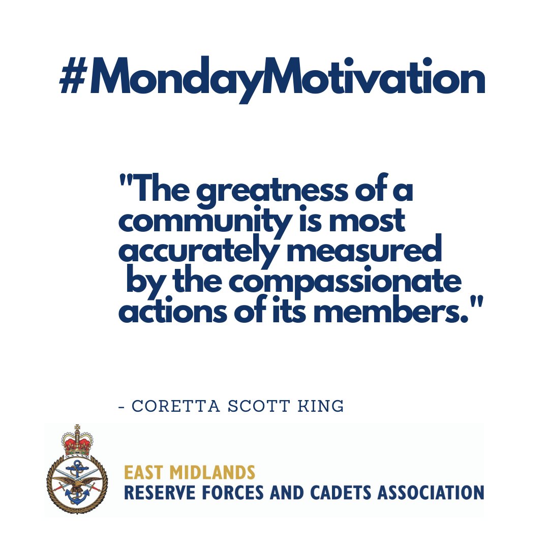 east_mids_rfca's tweet photo. A single act of kindness can go a long way, together we can overcome this pandemic.

#EMRFCA #MondayMotivation https://t.co/VJ1NxvbEIC