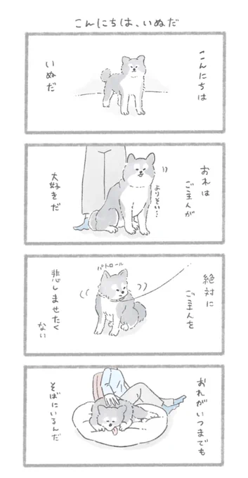 こんにちは、いぬだ#こんにちはいぬ 